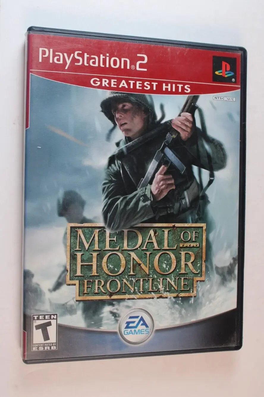 Medal of Honor: Frontline (Sony PlayStation 2, 2002, PS2) Authentic, complete